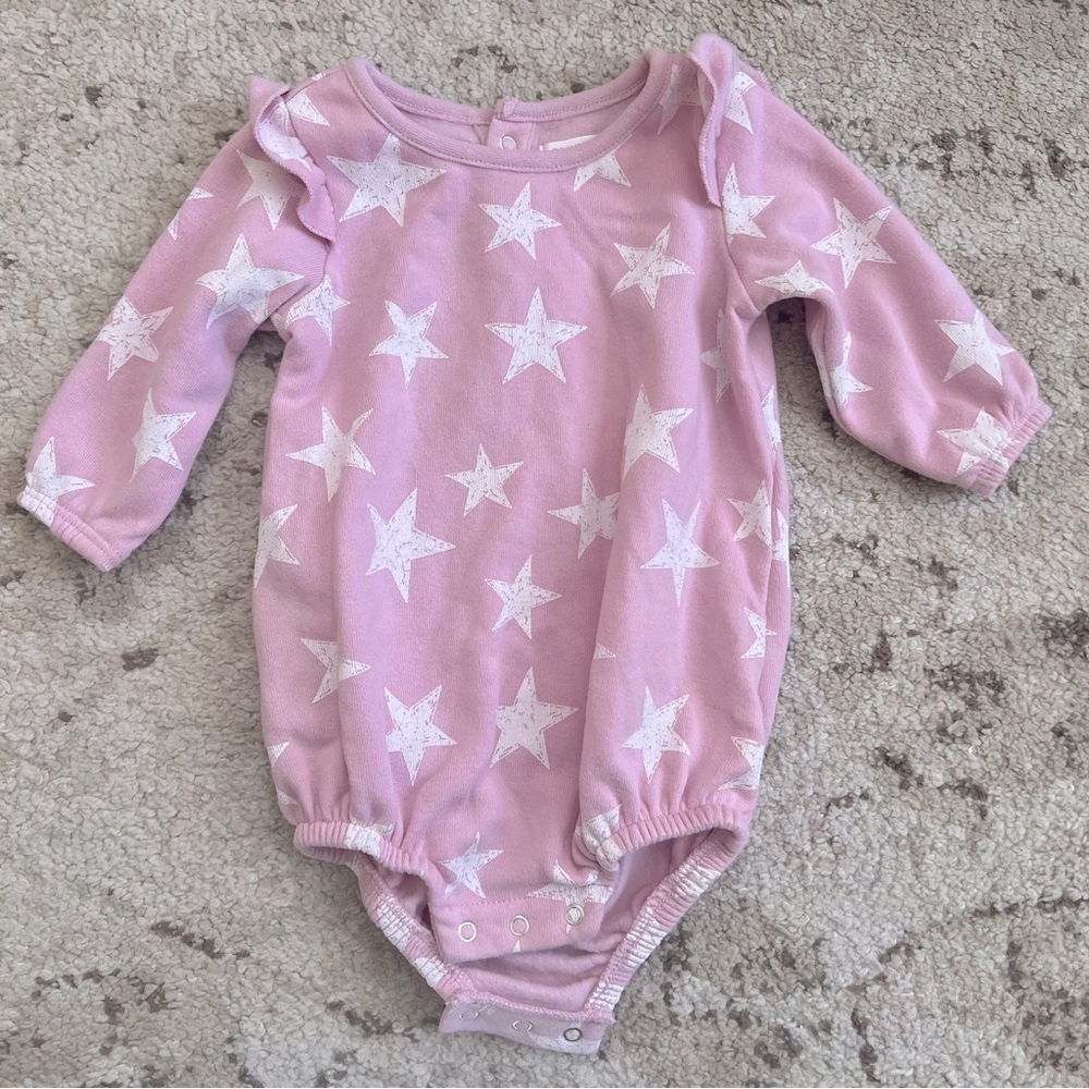 GRAYSON MINI | Star Fleece Bodysuit
